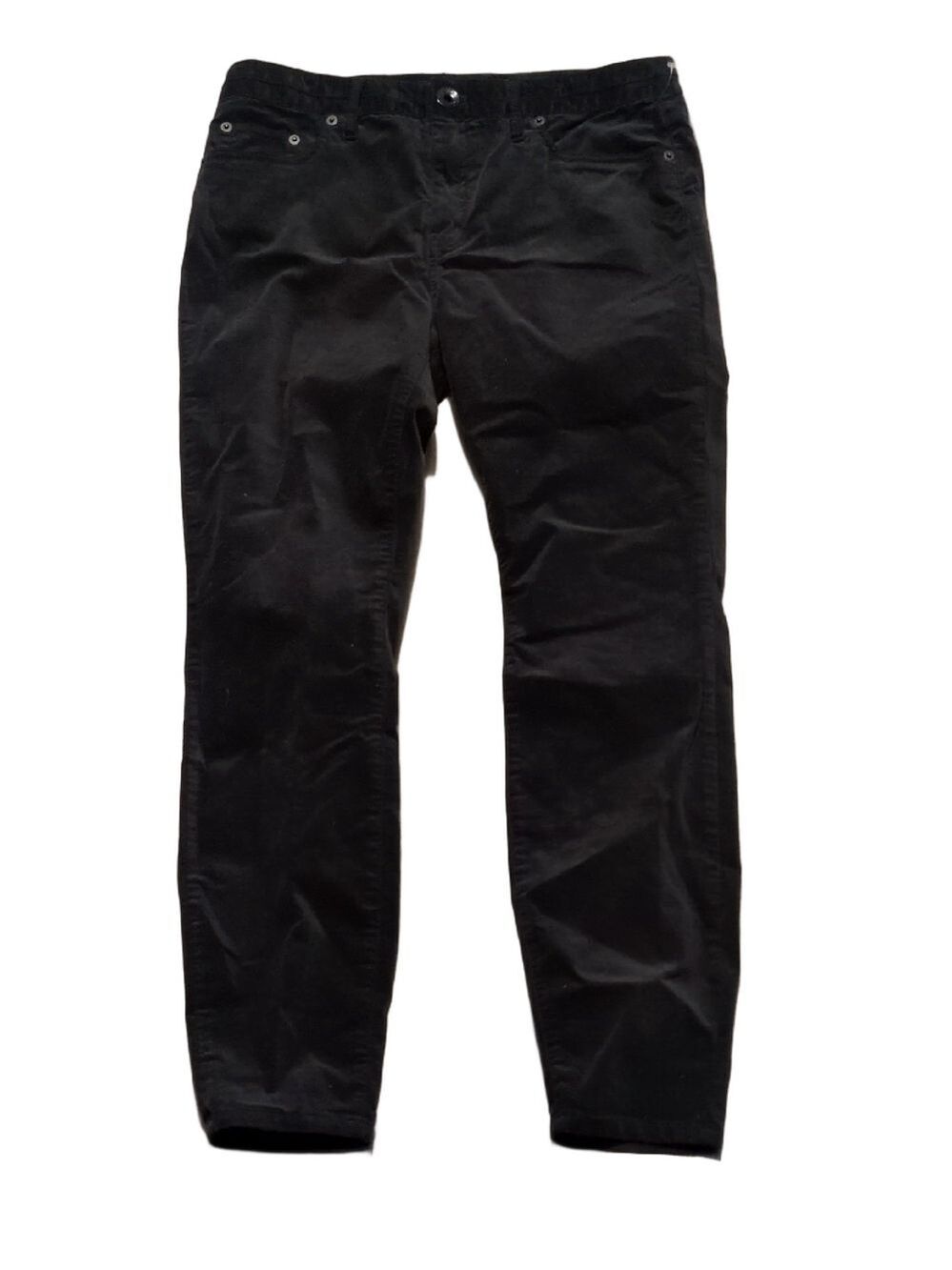 Vineyard Vines Black Velvet Pants Size 8